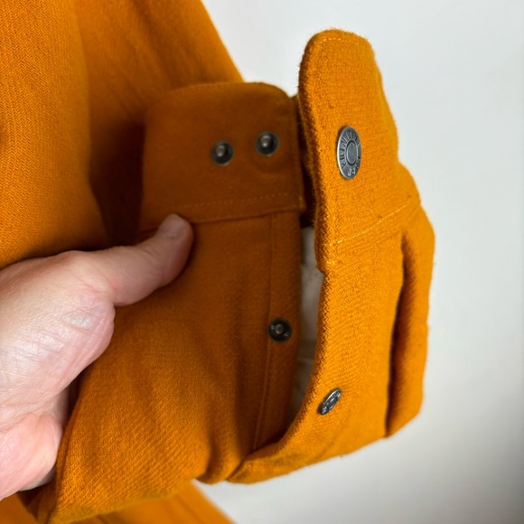 Born Primitive Mens Quilt-lined Timber Jacket in Honey Ginger Orange-Large - Picture 7 of 16